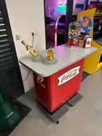 Prachtige oude Coca Cola Fishtail Koeling - Bar - Statafel, Ophalen, Gebruikt