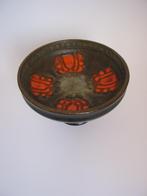 keramiek fat lava vintage schaal fruitschaal tazza strehla., Ophalen of Verzenden