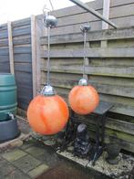 2 ZEER MOOIE ART DECO STIJL SCHOOLLAMPEN, Huis en Inrichting, Lampen | Plafondlampen, Ophalen, Gebruikt, ART DECO STIJL