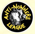 Anti-Nowhere League sticker, Ophalen of Verzenden, Nieuw, Foto of Kaart
