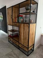 Industriele vakkenkast, Huis en Inrichting, Kasten | Wandmeubels, Ophalen, 150 tot 200 cm, Zo goed als nieuw, 150 tot 200 cm