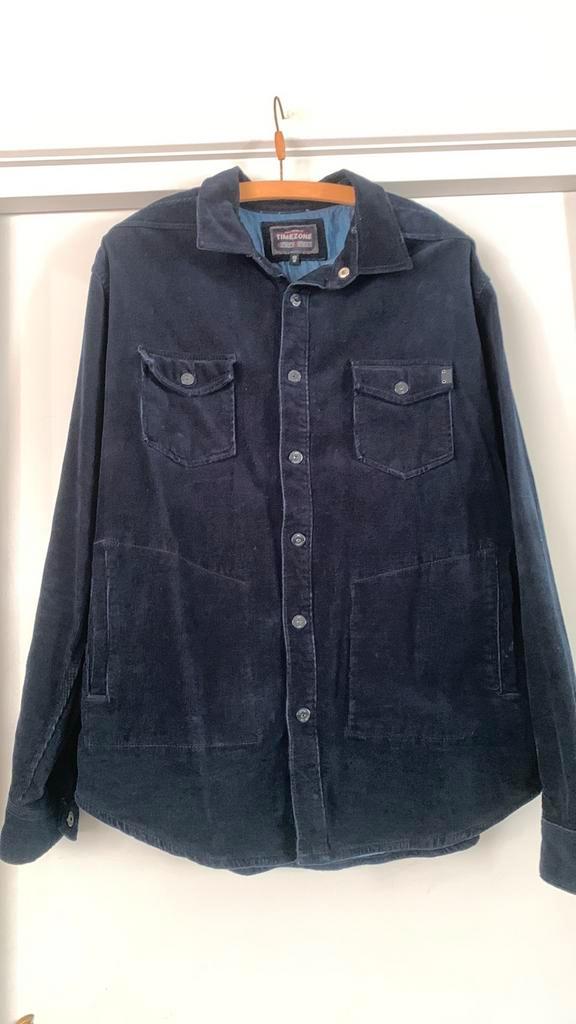 Timezone nieuw Heren Ribfluweel Overhemd SintTip ! Medium, Kleding | Heren, Overhemden, Nieuw, Halswijdte 39/40 (M), Blauw, Ophalen of Verzenden