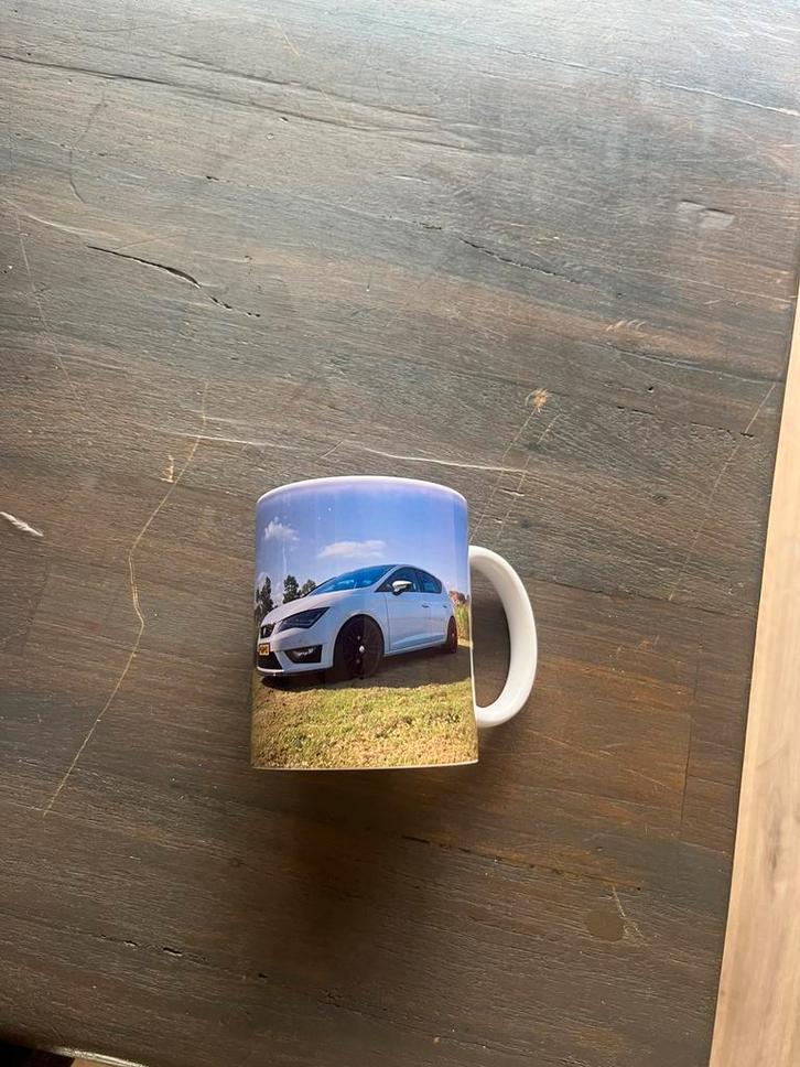 Gepersonaliseerde koffie mok, Huis en Inrichting, Keuken | Servies, Nieuw, Kop(pen) en/of Schotel(s), Overige stijlen, Overige materialen