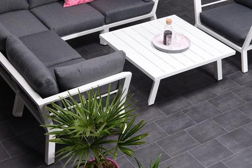 Garden Impressions Sasha Loungeset tafel, Tuin en Terras, Tuintafels, Nieuw, Rechthoekig, Aluminium, Ophalen