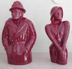 Standbeeld man en vrouw., Ophalen of Verzenden, Zo goed als nieuw