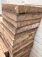 Betonnen tegels met grindafwerking – ca. 6 m², Tuin en Terras, Tegels en Klinkers, Zo goed als nieuw, Beton, Terrastegels, 5 tot 10 m²