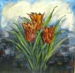 schilderij in olie verf  60 x60 cm, Ophalen