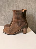 Supermooie bruin suede Shabbies, z.g.a.n., maat 39!!!!, Shabbies, Bruin, Lage of Enkellaarzen, Ophalen of Verzenden