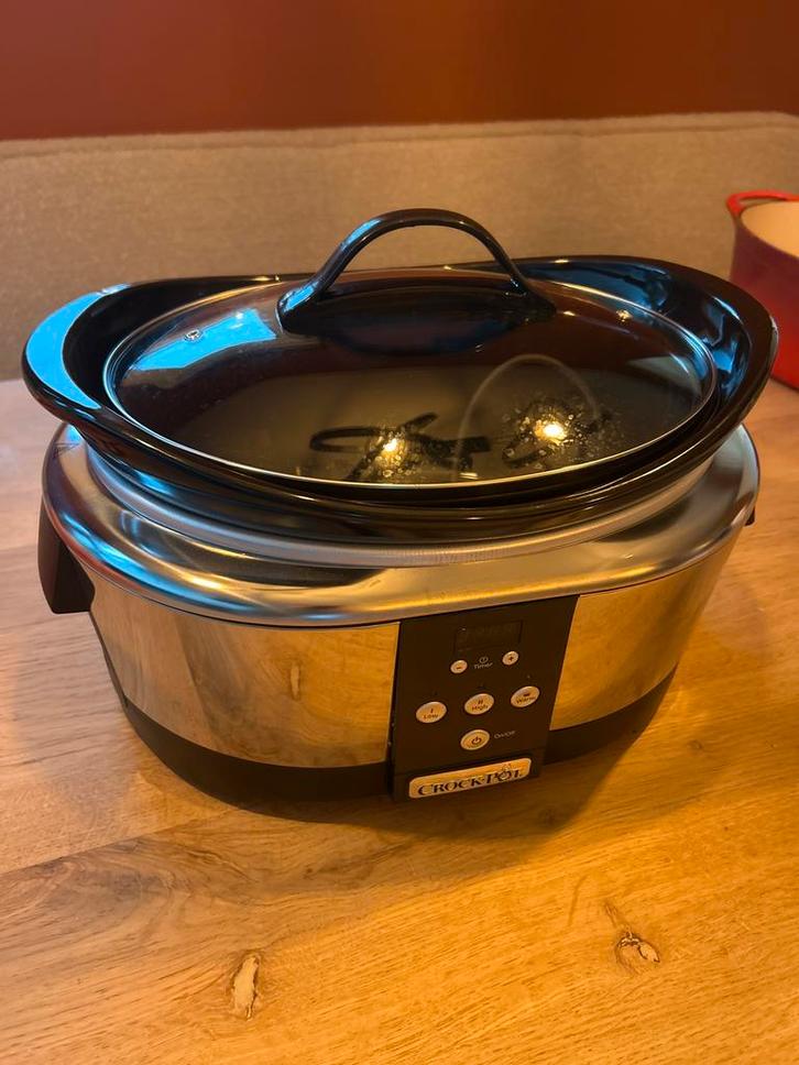 Crock-Pot Slowcooker - Ideaal voor stoofpotjes!, Witgoed en Apparatuur, Slowcookers, Zo goed als nieuw, Timer, Ophalen
