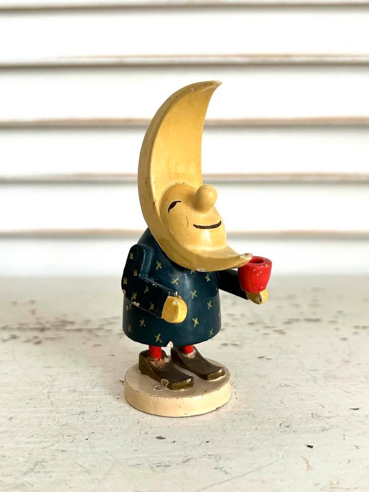 Kerst Wendt & Kühn maanfiguur Vader Maan Ertsgebergte, Diversen, Kerst, Ophalen