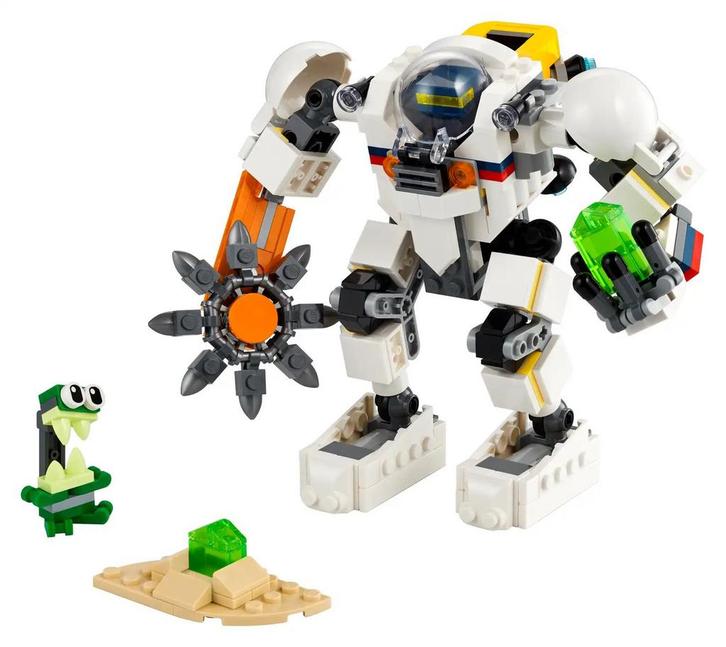 Lego 3-in-1 Creator 31115 Space Mining Mech - Compleet!, Kinderen en Baby's, Speelgoed | Duplo en Lego, Zo goed als nieuw, Lego