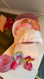 Baby born met bedje en accessoires, Ophalen of Verzenden, Zo goed als nieuw, Babypop