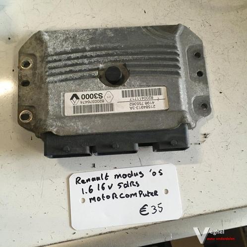 Renault Modus 1.6 16v 2005  ECU, Auto-onderdelen, Elektronica en Kabels, Gebruikt, Ophalen of Verzenden