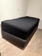 Boxspring 90x200, Huis en Inrichting, Slaapkamer | Boxsprings, Ophalen, 90 cm, Eenpersoons, Grijs