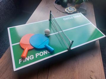 Mini Ping Pong - NIEUW!  beschikbaar voor biedingen