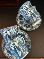 4 Chinese Kopjes en Schotels, Gebruikt, Ophalen of Verzenden, Overige stijlen, Kop(pen) en/of Schotel(s)
