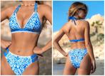 White blue Bikini, Ophalen of Verzenden, Nieuw, Blauw, Bikini