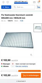 Schoonloop/drooglooprooster, Doe-het-zelf en Verbouw, Metalen, Ophalen of Verzenden, Zo goed als nieuw, IJzer