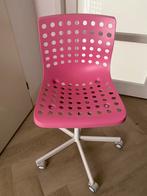 Roze ikea bureaustoel, Huis en Inrichting, Bureaustoelen, Ophalen, Zo goed als nieuw, Roze