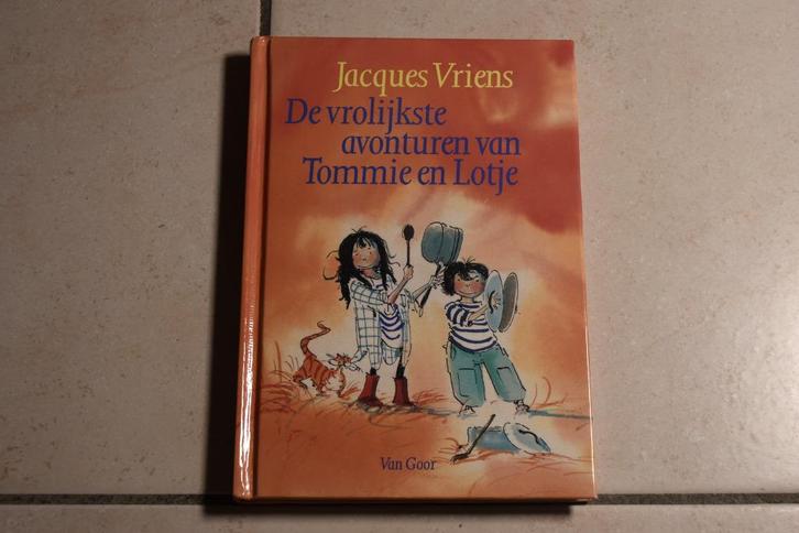 De vrolijkste avonturen van Tommie en Lotje / Jacques Vriens, Boeken, Kinderboeken | Jeugd | onder 10 jaar, Zo goed als nieuw