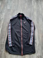 NIKE Taped Track Jacket Retro maat L lange jas, Ophalen of Verzenden, Zwart, Overige typen