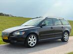 Volvo V50 2.4I 2006 Zwart | leer | xenon | stoel vw | nw apk, 74 €/maand, Beige, 700 kg, Traction-control