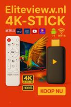 4K Streaming Stick 2025 - Nieuw in Seal, Ultra HD TV Stream., Nieuw, Ophalen of Verzenden, Elitevieuw.nl, Media