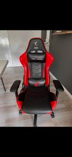 MSI Gaming Bureaustoel Rood/Zwart, Gebruikt, Ophalen of Verzenden, Gaming bureaustoel, Bureaustoel