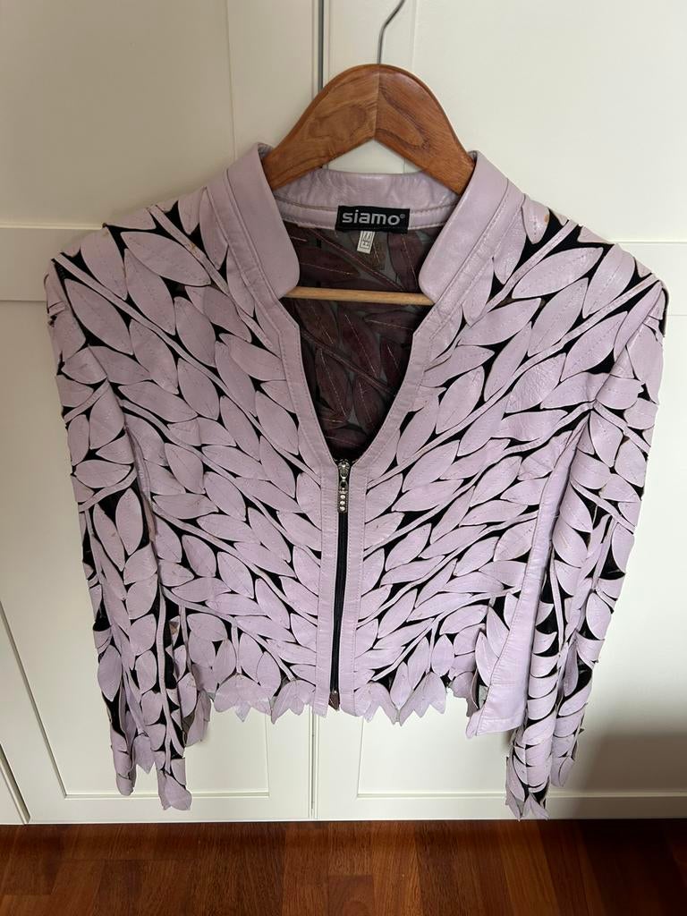 Mooi nieuw leren damesjasje maat 44, Kleding | Dames, Tops, Zwart, Maat 42/44 (L), Ophalen of Verzenden, Zo goed als nieuw