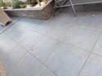 Tuintegels keramisch/beton (9m2) - bijna nieuw!, Ophalen, Keramiek, 5 tot 10 m², Zo goed als nieuw