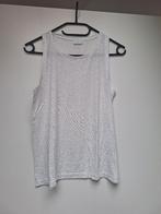 Mouwloos witte stip top JDY Jacqueline de Yong - maat S 36, Wit, Ophalen of Verzenden, Gedragen, JDY
