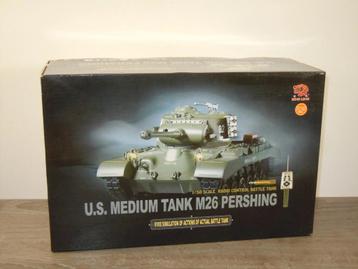 US Medium Tank M26 Pershing - Heng Long Radio Control 1:30 beschikbaar voor biedingen