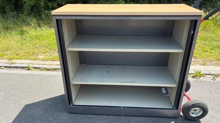 Ahrend archiefkast roldeurkast, Huis en Inrichting, Kasten | Roldeurkasten en Archiefkasten, Gebruikt, 25 tot 50 cm, Ophalen