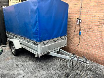 Gesloten aanhangwagen 263x126 - Kantelbaar beschikbaar voor biedingen