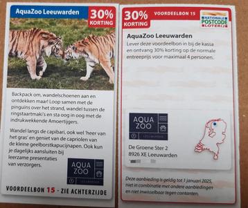 AquaZoo Leeuwarden 30% korting