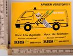 Vintage sticker busje volkswagenbusje? RRS afvoer verstopt?, Ophalen of Verzenden, Zo goed als nieuw, Overige typen