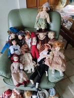 20 Porseleinen poppen, hele verzameling, Ophalen of Verzenden, Gebruikt, Pop