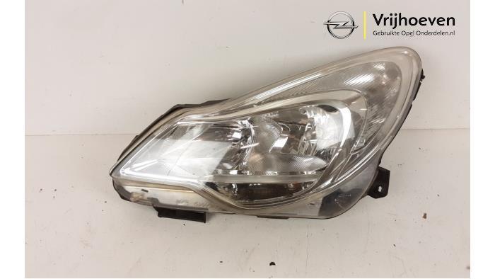 Koplamp links van een Opel Corsa (Corsa D 07-), Auto-onderdelen, Verlichting, Opel, Gebruikt, 3 maanden garantie, Ophalen of Verzenden