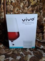 8 Rode Wijnglazen - Kristalglas, Huis en Inrichting, Keuken | Servies, Glas of Glazen, Nieuw, Ophalen of Verzenden, Glas