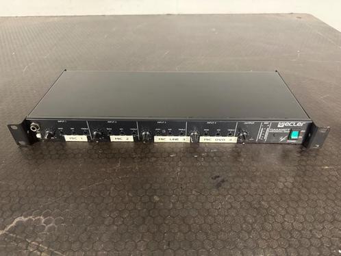Ecler SAM412T rack mixer, Muziek en Instrumenten, Mengpanelen, Gebruikt, Minder dan 5 kanalen, Microfooningang, Ophalen of Verzenden