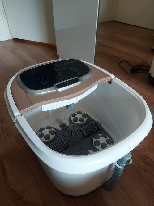 Voetenbad elektrisch inc. infrarood lampjes en waterstralen, Sport en Fitness, Massageproducten, Zo goed als nieuw, Apparaat, Ophalen of Verzenden