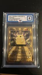 Metal Pikachu, Hobby en Vrije tijd, Verzamelkaartspellen | Pokémon, Verzenden, Zo goed als nieuw, Losse kaart