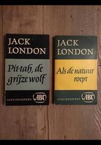 2 Oude ABC boekjes Jack London nummer 76 & 80. Uit 1955. Oud, Boeken, Ophalen of Verzenden, Gelezen