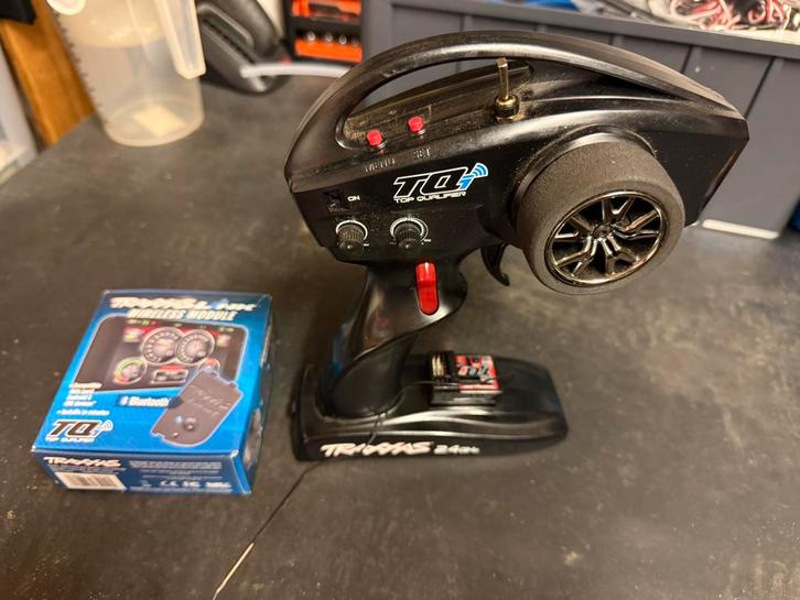 Traxxas tqi zender met ontvanger en 3x servo en motor, Hobby en Vrije tijd, Modelbouw | Overige, Gebruikt, Groter dan 1:32, Ophalen of Verzenden
