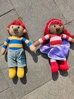 Sassa en toto knuffels (van het zandkasteel), Kinderen en Baby's, Speelgoed | Knuffels en Pluche, Ophalen, Zo goed als nieuw