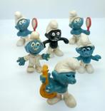 27 Smurfen (jaren ‘70) en 2x Meneer de Uil, Verzamelen, Smurfen, Ophalen of Verzenden, Gebruikt, Verschillende Smurfen, Poppetje, Figuurtje of Knuffel