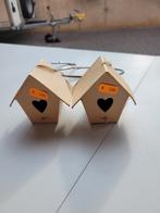 Partij vogelhuisjes papiermache ***35 stuks***, Ophalen of Verzenden, Nieuw, Materiaal