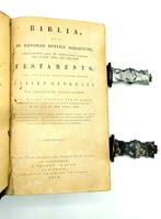 Bijbel met zilveren sloten, Weissich,  Middelburg, 1822, Verzenden, Bijbel