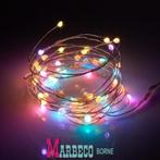 SmartLife LED strip, Lichtstring, LED draad, Multicolor, 5m, Huis en Inrichting, Lampen | Hanglampen, Nedis SmartLife, Metaal