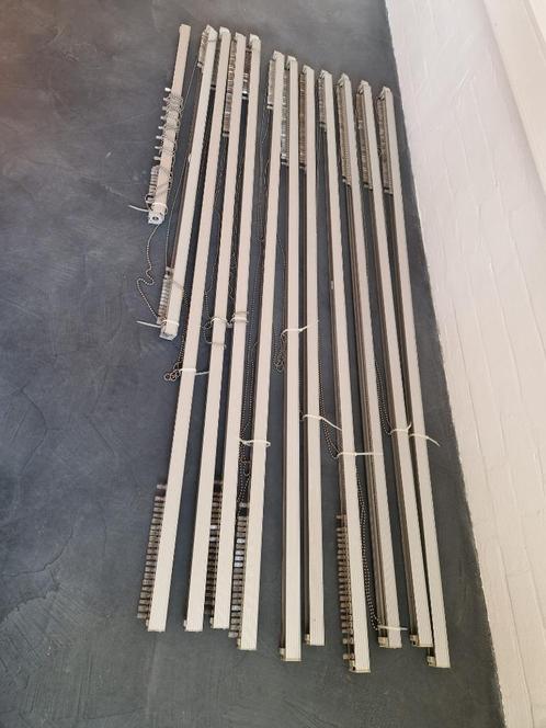 aluminium rails en losse lamellen, Huis en Inrichting, Stoffering | Gordijnen en Lamellen, Gebruikt, 100 tot 150 cm, 100 tot 150 cm